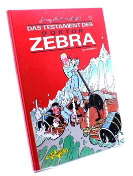Fanny, Raf und Angelo: Das Testament des Doktor ZEBRA Comic (Hardcover) Album Nr. 1 von Schreiber & Leser